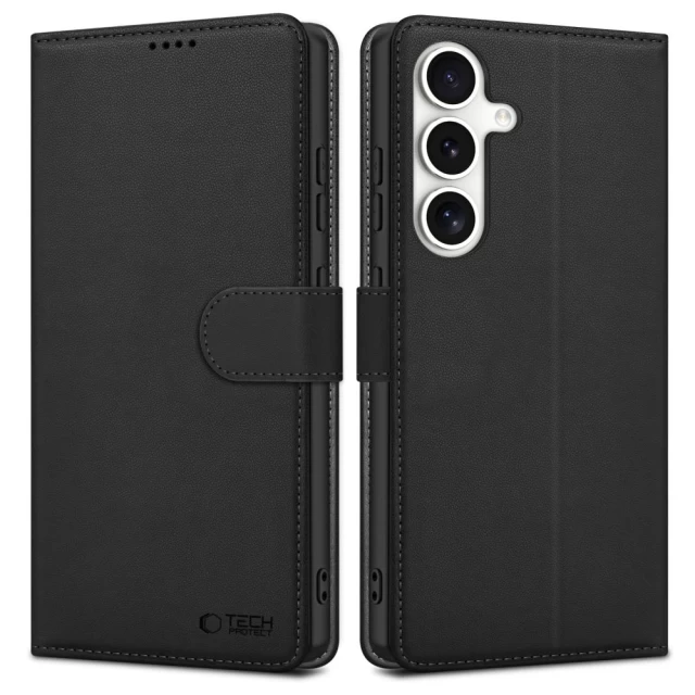 Чохол-книжка Tech-Protect Wallet для Samsung Galaxy S25 Black (5906302322114)