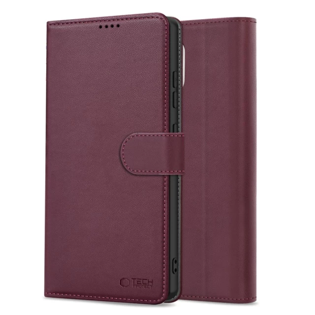 Чохол-книжка Tech-Protect Wallet для Samsung Galaxy S25 Mulberry (5906302322121)