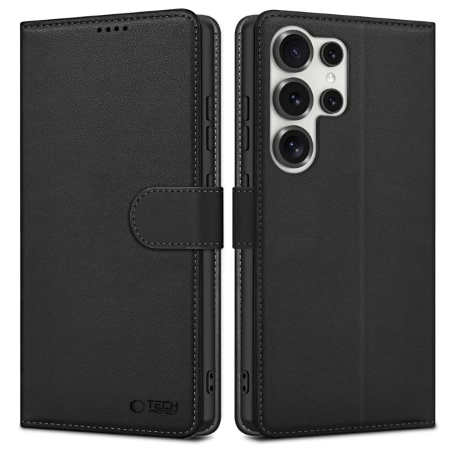 Чехол-книжка Tech-Protect Wallet для Samsung Galaxy S25 Ultra Black (5906302322404)