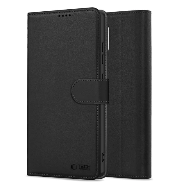 Чехол-книжка Tech-Protect Wallet для Samsung Galaxy S25 Ultra Black (5906302322404)