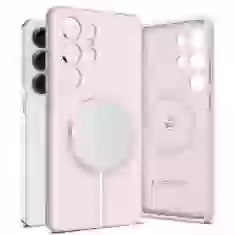 Чехол Tech-Protect Liquid Silicone для Samsung Galaxy S25 Ultra (S938) Pink Pearl with MagSafe (5906302322466)