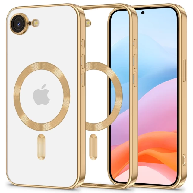 Чохол Tech-Protect MagFlex для iPhone 16e Shiny Gold with MagSafe (5906302360239)