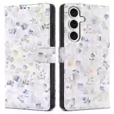 Чехол-книжка Tech-Protect Wallet для Samsung Galaxy S25 (S931) Spring Flowers (5906302360468)