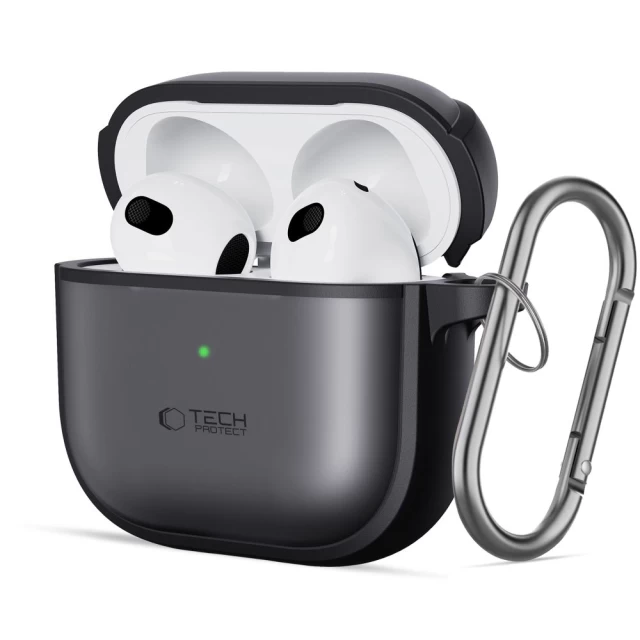 Чохол для навушників Tech-Protect MagMat для AirPods 4 Matte Black (5906302370030)