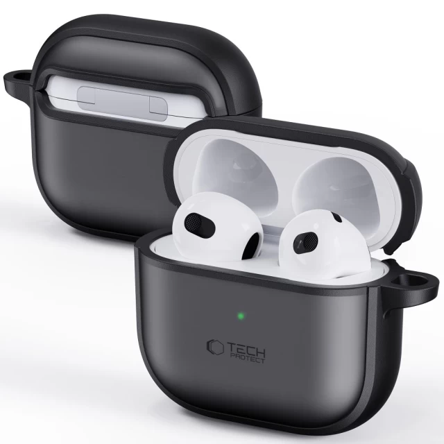 Чохол для навушників Tech-Protect MagMat для AirPods 4 Matte Black (5906302370030)