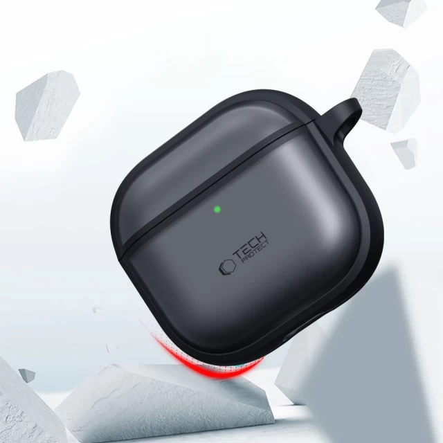 Чохол для навушників Tech-Protect MagMat для AirPods 4 Matte Black (5906302370030)