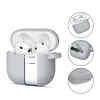 Чохол для навушників Tech-Protect Silicone Hook для AirPods 4 Crayon Grey (5906302370061)