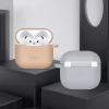 Чохол для навушників Tech-Protect Silicone Hook для AirPods 4 Caffe Latte (5906302370078)