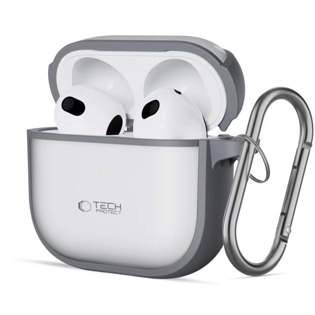 Чехол для наушников Tech-Protect MagMat для AirPods 4 Matte Grey (5906302370269)