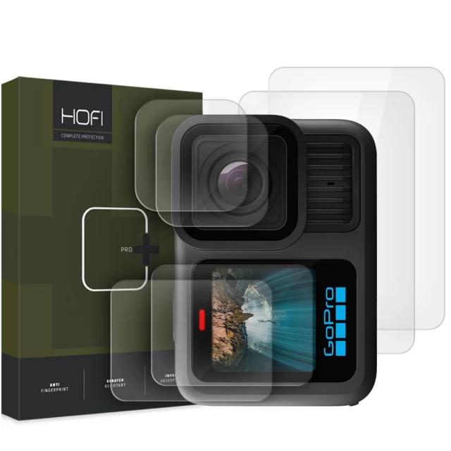 Защитное стекло Hofi Glass Pro Plus для GoPro Hero 13 (2 pack) Clear (5906302370924)