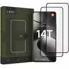 Защитное стекло Hofi Glass Pro Plus для Xiaomi 14T | 14T Pro (2 pack) Black (5906302371099)