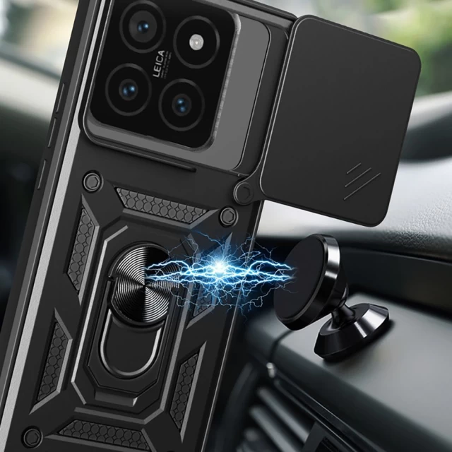 Чехол Tech-Protect Camshield Pro для Xiaomi 14T Black (5906302371112)