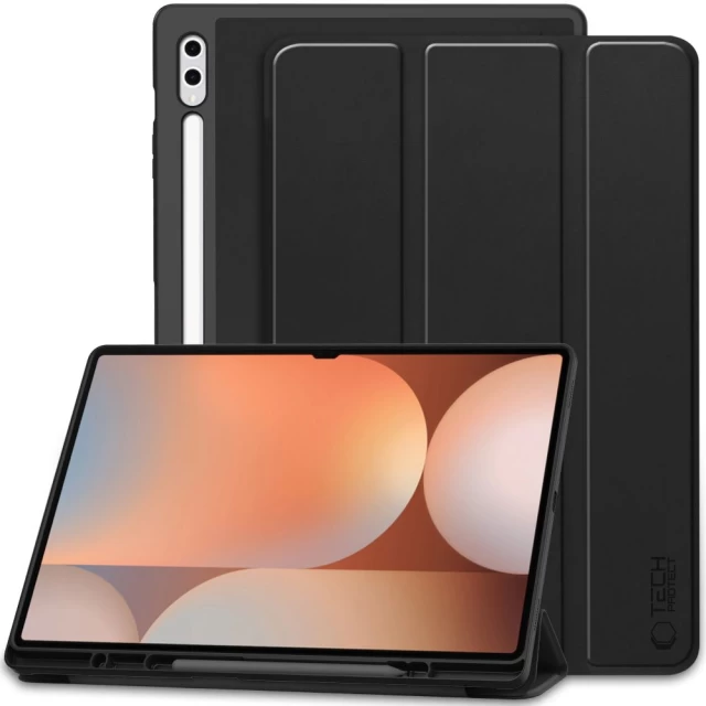 Чохол Tech-Protect SC Pen для Samsung Galaxy Tab S8 Ultra (X900 | X906) | Tab S9 Ultra (X910 | X916) | S10 Ultra 14.6 Black (5906302371297)