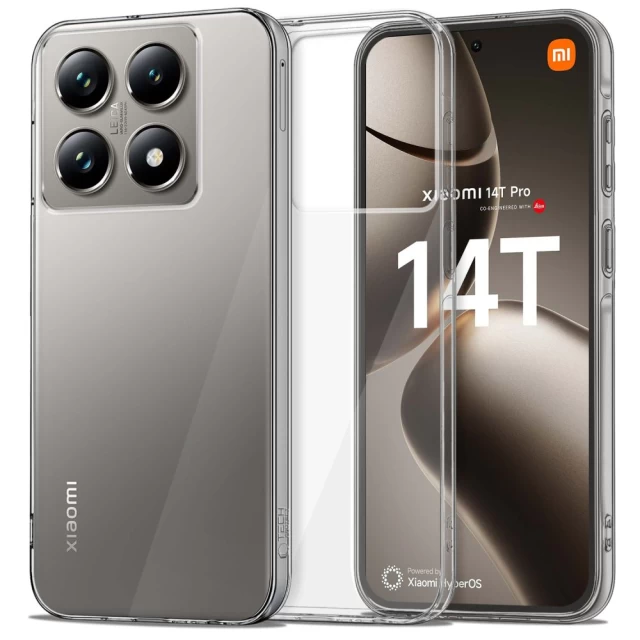 Чехол Tech-Protect FlexAir Hybrid для Xiaomi 14T Clear (5906302371310)