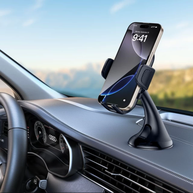 Автотримач Tech-Protect V8 Universal Dashboard & Vent Car Mount Black (5906302371372)