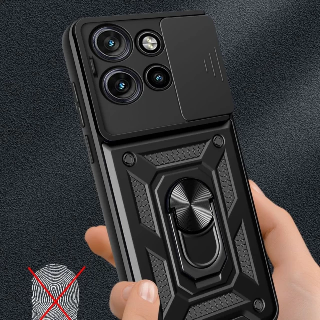 Чохол Tech-Protect Camshield Pro для Motorola Edge 50 Neo Black (5906302371419)