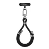 Ремешок Tech-Protect C4S Rope Wrist Strap Black Silver (5906302371693)