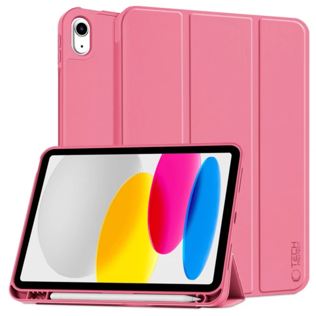 Чохол Tech-Protect SC Pen для iPad 10.9 2022 10th Gen Magenta (5906302372089)