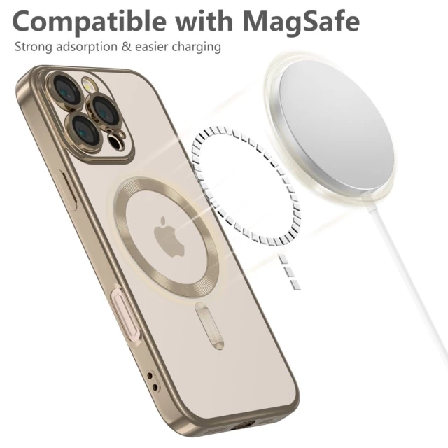 Чохол Tech-Protect MagFlex для iPhone 16 Pro Shiny Desert with MagSafe (5906302372232)