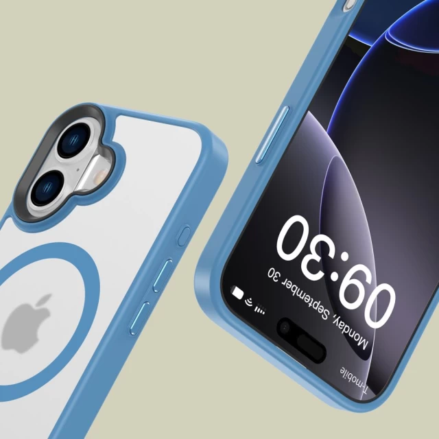 Чехол Tech-Protect MagMat для iPhone 16 Matte Ultramarine with MagSafe (5906302372362)