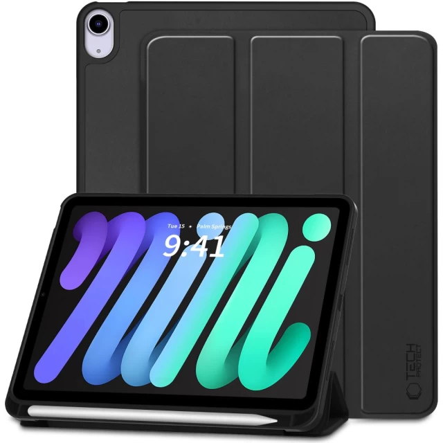 Чехол Tech-Protect SC Pen для iPad mini 8.3 7 | 6 (2024-2021) Black (5906302372454)