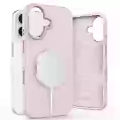 Чохол Tech-Protect Silicone Pure для iPhone 16 Pink Pearl with MagSafe (5906302372522)