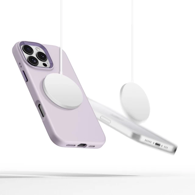 Чохол Tech-Protect Silicone Pure для iPhone 16 Pro Mauve with MagSafe (5906302372560)