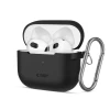 Чехол для наушников Tech-Protect Silicone Hook для AirPods 3 Black (5906302375073)