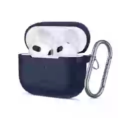 Чохол для навушників Tech-Protect Silicone Hook для AirPods 3 Navy Blue (5906302375103)