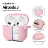 Чехол для наушников Tech-Protect Silicone Hook для AirPods 3 Dusty Pink (5906302375127)