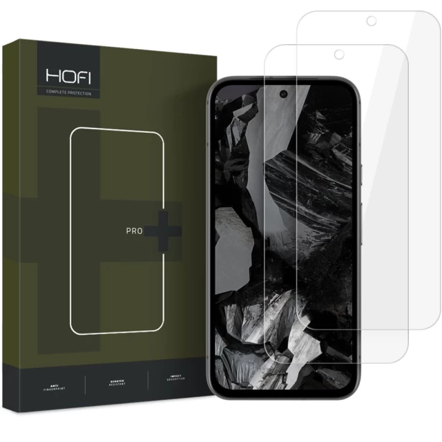 Защитное стекло Hofi Glass Pro Plus для Google Pixel 9 | 9 Pro (2 pack) Clear (5906302375158)