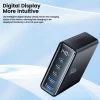 USB-хаб Tech-Protect DC140W GaN 5-Port Desktop Charger PD140W QC3.0 Black (5906302375455)