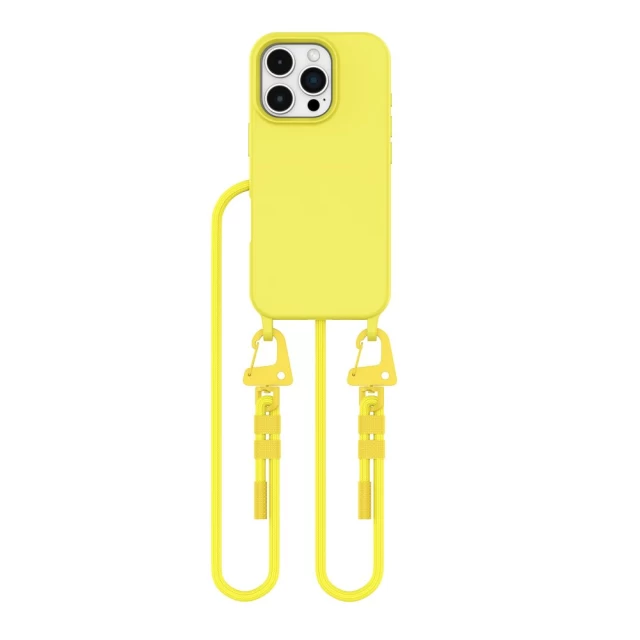 Чохол Tech-Protect MagNecklace для iPhone 16 Pro Canary Yellow with MagSafe (5906302375936)