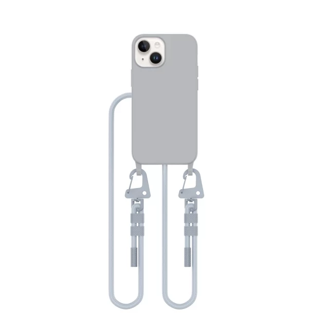 Чехол Tech-Protect MagNecklace для iPhone 13 mini Crayon Grey with MagSafe (5906302376117)