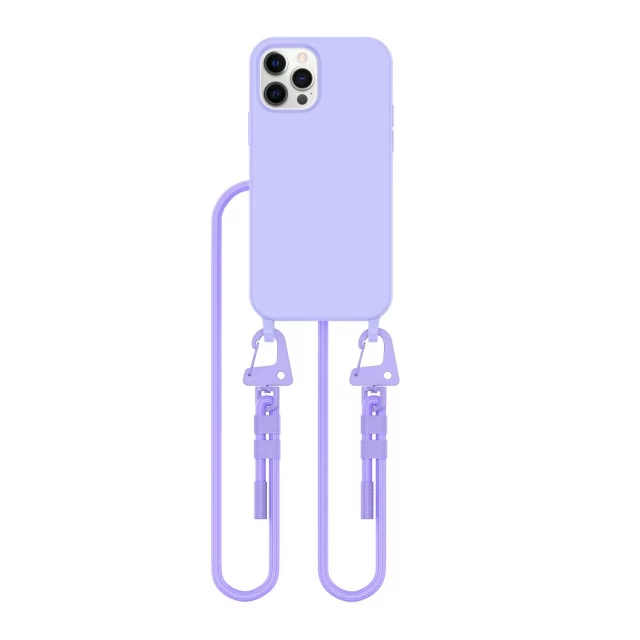 Чехол Tech-Protect MagNecklace для iPhone 12 | 12 Pro Lavender with MagSafe (5906302376131)