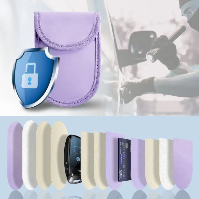 Чохол-блокування RFID сигналів Tech-Protect KLR100 Lavender (5906302376209)