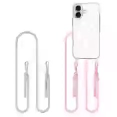 Чохол Tech-Protect Flexair Chain для iPhone 16 Grey Pink with MagSafe (5906302380206)