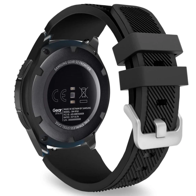 Ремешок Tech-Protect Smooth Band для Samsung Galaxy Watch 46 mm Black (5906735412475)