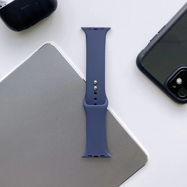 Ремешок Tech-Protect IconBand для Apple Watch 49 | 45 | 44 | 42 mm Midnight Blue (5906735412734)
