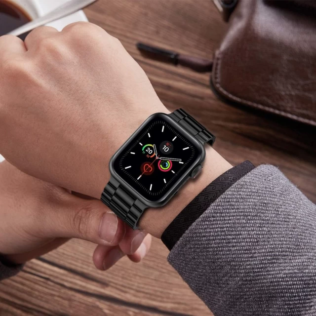Ремінець Tech-Protect Stainless для Apple Watch 49 | 45 | 44 | 42 mm Black (5906735412796)