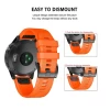 Ремінець Tech-Protect Smooth для Garmin Fenix 5 | 6 | 6 Pro | 7 Orange (5906735415049)