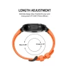 Ремінець Tech-Protect Smooth для Garmin Fenix 5 | 6 | 6 Pro | 7 Orange (5906735415049)