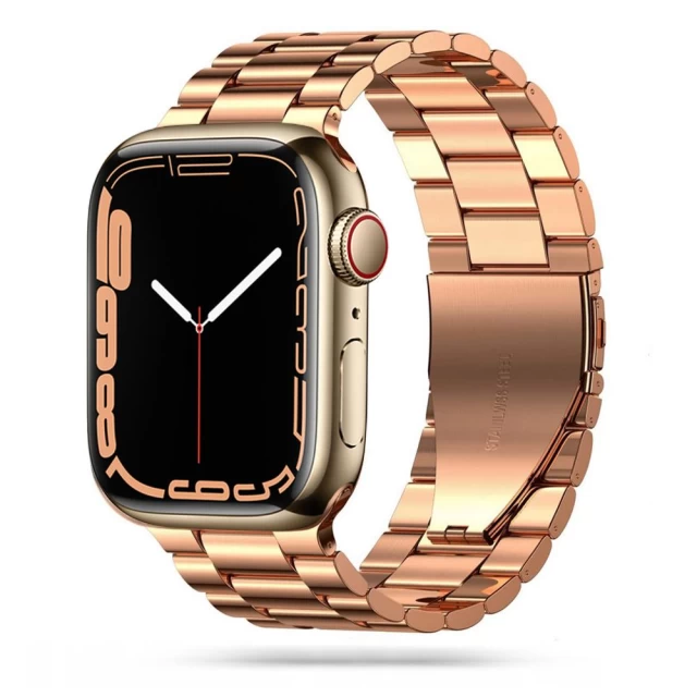 Ремінець Tech-Protect Stainless для Apple Watch 49 | 45 | 44 | 42 mm Rose Gold (5906735415643)