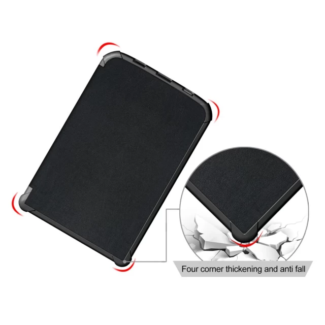 Чехол Tech-Protect Smart Case для PocketBook Color | Touch Lux 4 | 5 |HD 3 Black (5906735416220)