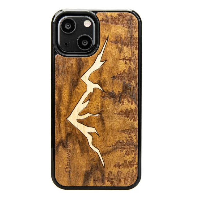 Чохол Bewood Imbuia Mountains для iPhone 13 mini Brown (5907511740065)