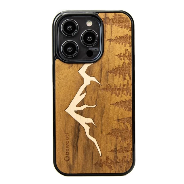 Чохол Bewood Mountains Imbuia для iPhone 14 Pro Brown (BWD10245-0)