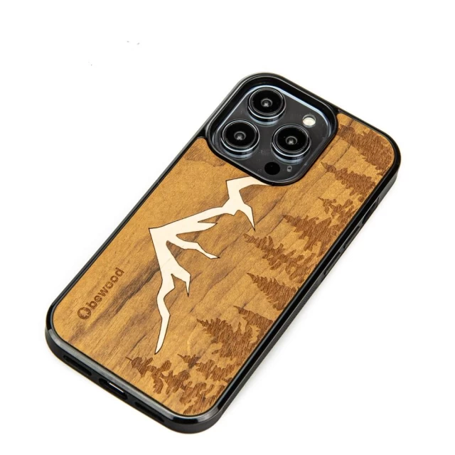 Чохол Bewood Mountains Imbuia для iPhone 14 Pro Brown (BWD10245-0)