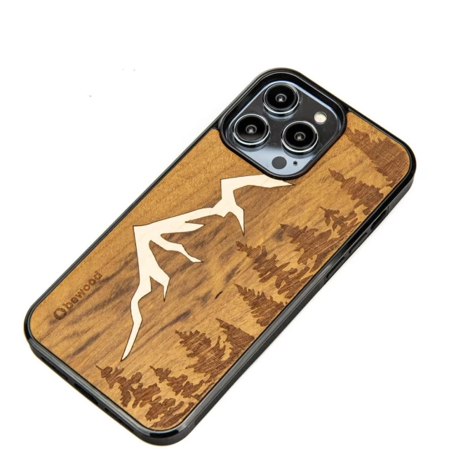 Чохол Bewood Mountains Imbuia для iPhone 14 Pro Max Brown (BWD10279-0)