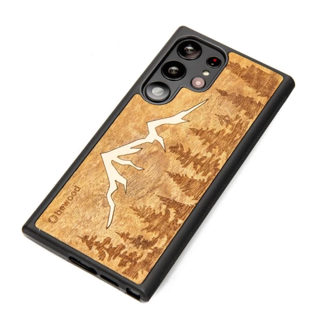 Чохол Bewood Mountains Imbuia для Samsung Galaxy S23 Ultra (S918) Brown (5907511772363)
