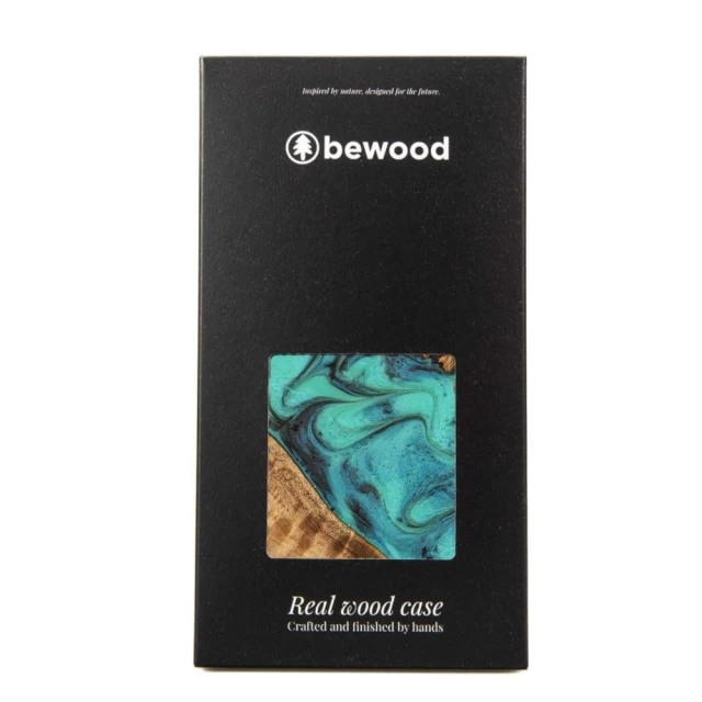 Чохол Bewood Unique Turquoise для iPhone 14 Pro Turquoise Black (BWD11213-0)